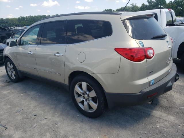 1GNLVHED0AS147554 - 2010 CHEVROLET TRAVERSE LTZ BEIGE photo 2