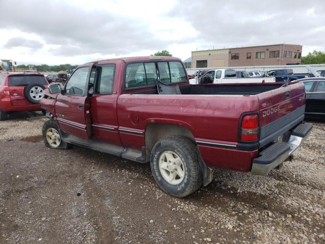 1B7HF13Y8TJ172946 - 1996 DODGE RAM 1500 MAROON photo 2