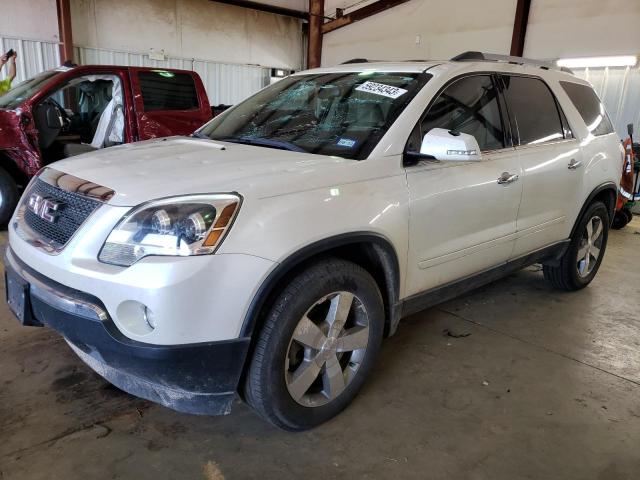 1GKKRRED6BJ385838 - 2011 GMC ACADIA SLT-1 WHITE photo 1