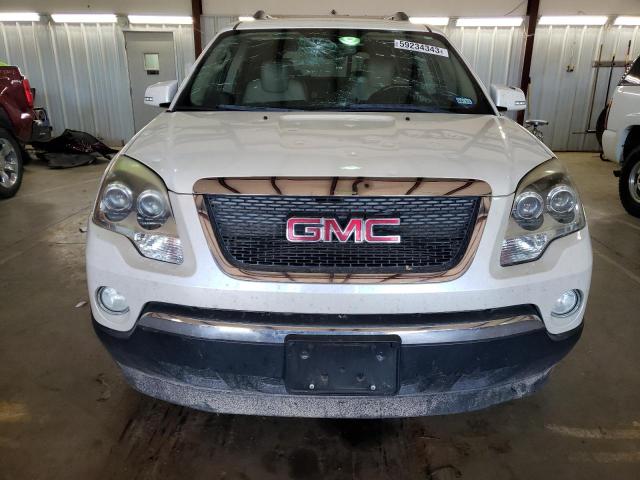 1GKKRRED6BJ385838 - 2011 GMC ACADIA SLT-1 WHITE photo 5