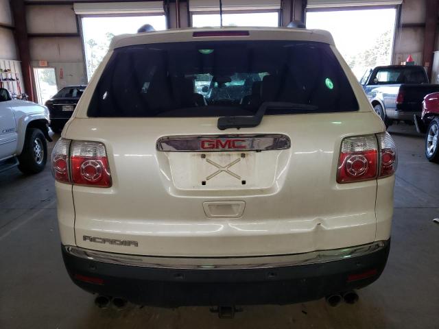 1GKKRRED6BJ385838 - 2011 GMC ACADIA SLT-1 WHITE photo 6