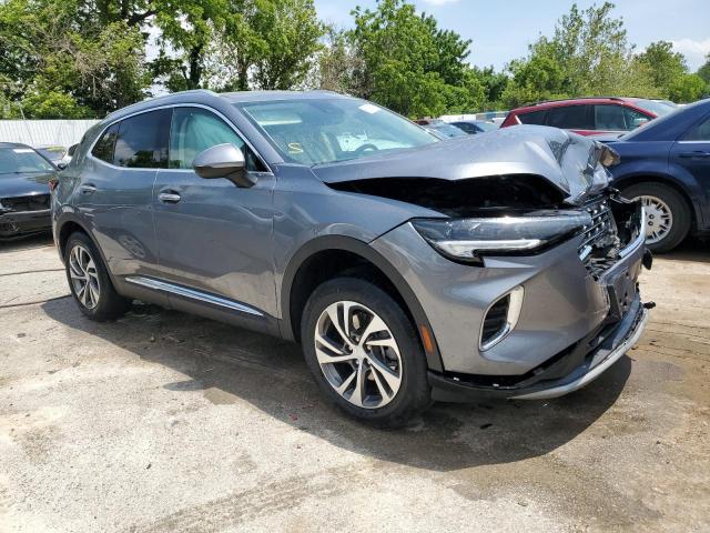 LRBFZPR46MD126617 - 2021 BUICK ENVISION ESSENCE GRAY photo 4