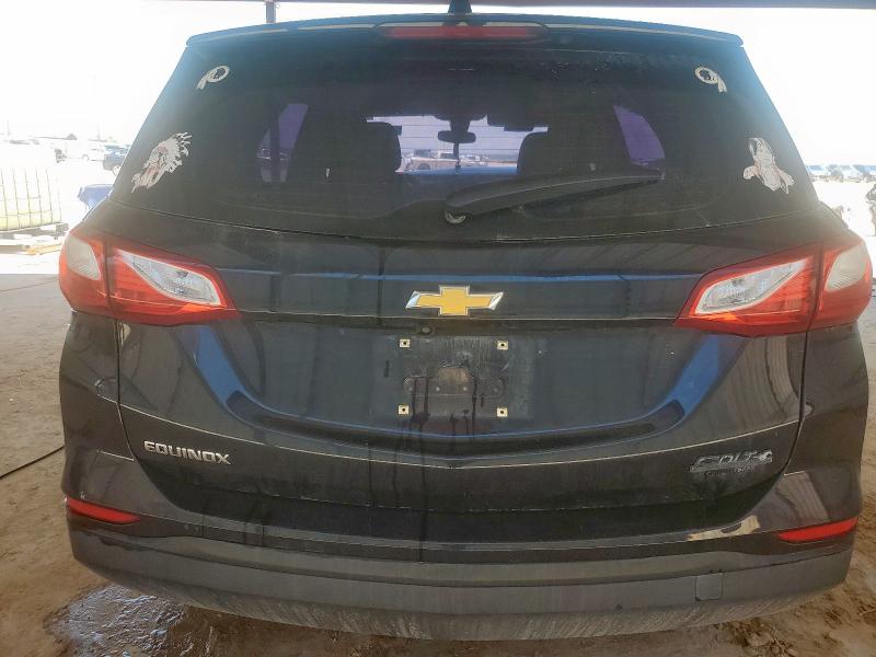 3GNAXHEV7MS111640 - 2021 CHEVROLET EQUINOX LS BLACK photo 6