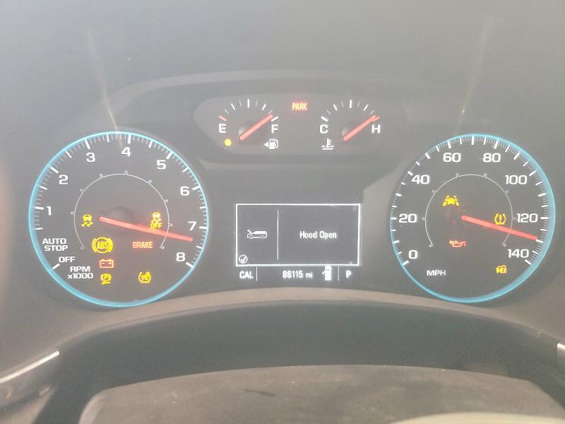 3GNAXHEV7MS111640 - 2021 CHEVROLET EQUINOX LS BLACK photo 9