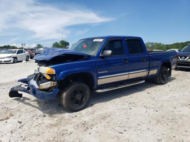 1GTGK23U14F114465 - 2004 GMC SIERRA K2500 CREW CAB BLUE photo 1