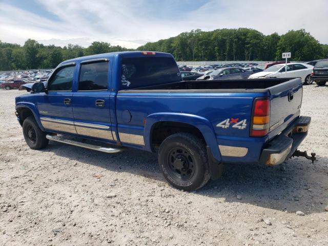 1GTGK23U14F114465 - 2004 GMC SIERRA K2500 CREW CAB BLUE photo 2