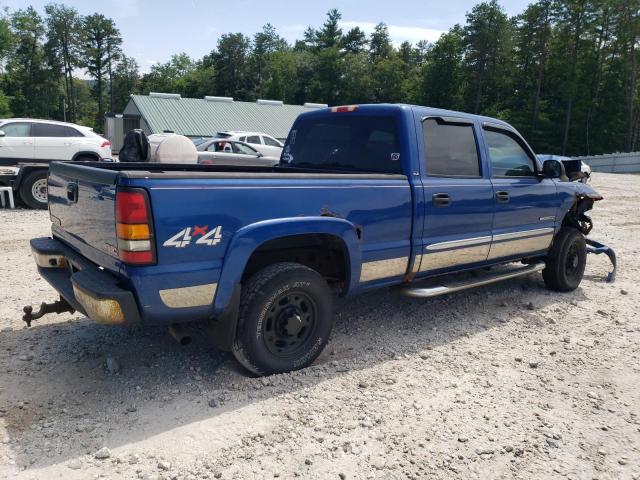 1GTGK23U14F114465 - 2004 GMC SIERRA K2500 CREW CAB BLUE photo 3