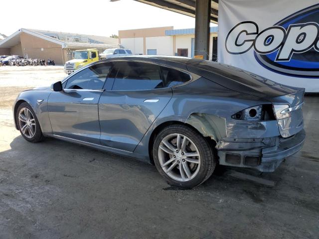 5YJSA1H13EFP34620 - 2014 TESLA MODEL S 灰色 照片 2