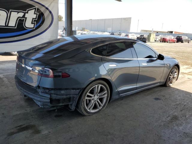 5YJSA1H13EFP34620 - 2014 TESLA MODEL S 灰色 照片 3