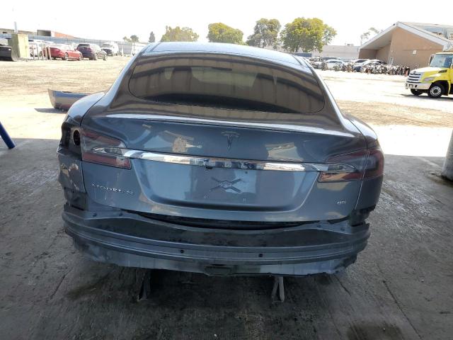 5YJSA1H13EFP34620 - 2014 TESLA MODEL S 灰色 照片 6
