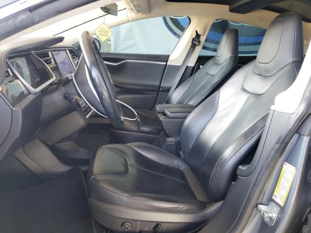5YJSA1H13EFP34620 - 2014 TESLA MODEL S 灰色 照片 7