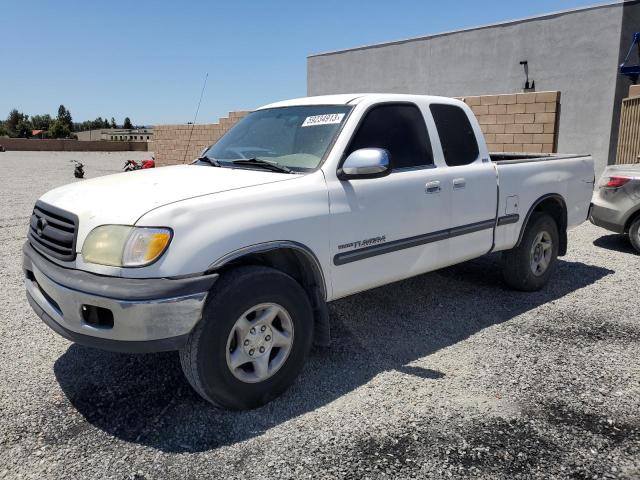 5TBRT34192S302284 - 2002 TOYOTA TUNDRA ACCESS CAB WHITE photo 1