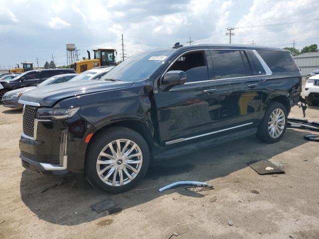 1GYS3JKL2MR277791 - 2021 CADILLAC ESCALADE ESV LUXURY BLACK photo 1