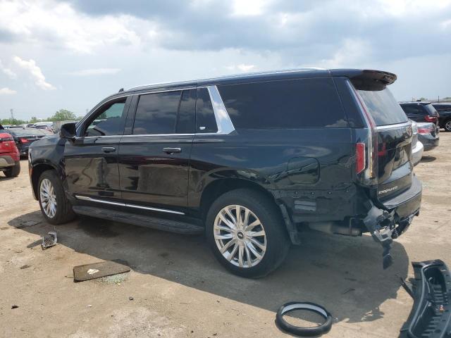 1GYS3JKL2MR277791 - 2021 CADILLAC ESCALADE ESV LUXURY BLACK photo 2