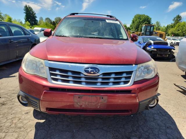 JF2SHADCXDH433667 - 2013 SUBARU FORESTER 2.5X PREMIUM BURGUNDY photo 5