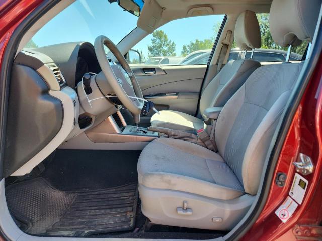 JF2SHADCXDH433667 - 2013 SUBARU FORESTER 2.5X PREMIUM BURGUNDY photo 7