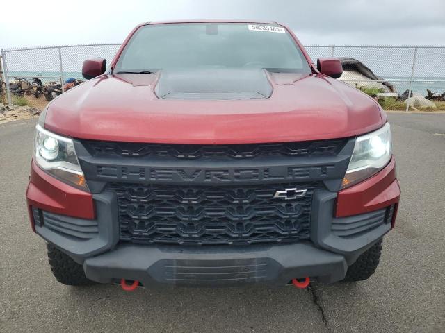 1GCGTEEN0M1113020 - 2021 CHEVROLET COLORADO ZR2 RED photo 5
