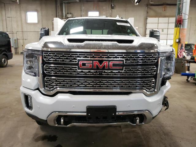 1GT49WEY9PF218762 - 2023 GMC SIERRA K3500 DENALI WHITE photo 5