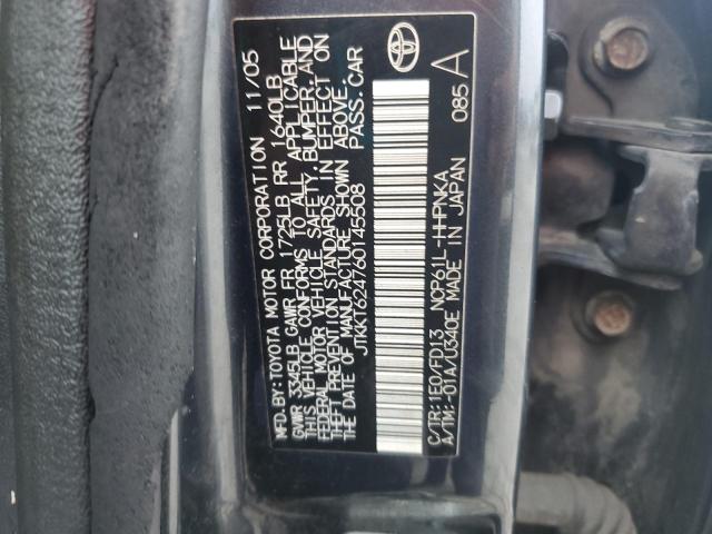 JTKKT624760145508 - 2006 TOYOTA SCION XA Graphit Foto 12