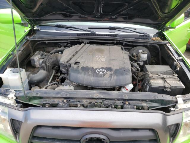 5TFUU4EN4BX016536 - 2011 TOYOTA TACOMA ACCESS CAB მწვანე ფოტო 11