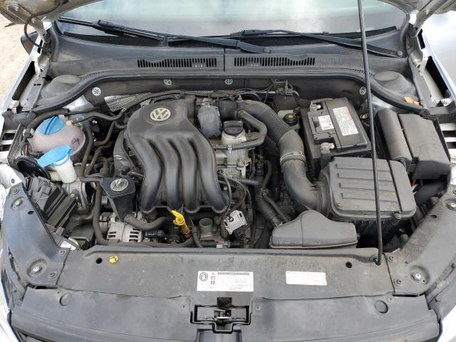 3VW2K7AJXEM325274 - 2014 VOLKSWAGEN JETTA BASE 银色 照片 11