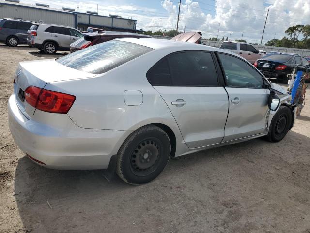 3VW2K7AJXEM325274 - 2014 VOLKSWAGEN JETTA BASE 银色 照片 3