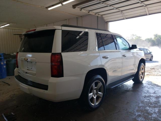 1GNSKBKC0FR207750 - 2015 CHEVROLET TAHOE K1500 LT WHITE photo 3