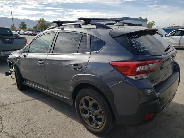 JF2GTHSC2MH289239 - 2021 SUBARU CROSSTREK SPORT GRAY photo 2