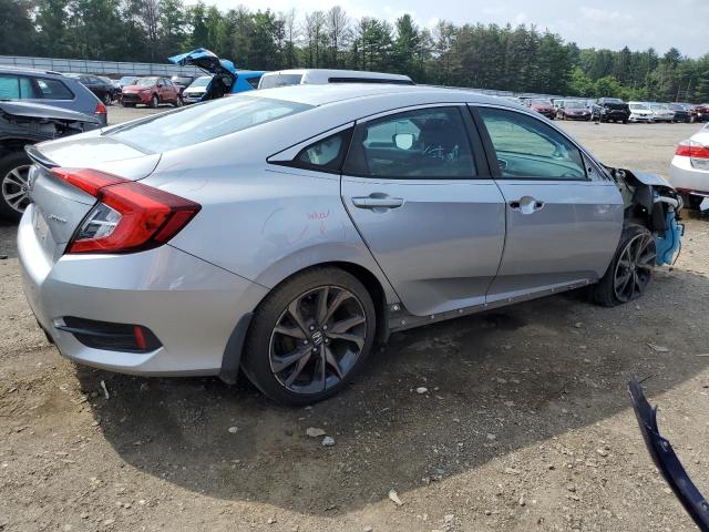 2HGFC2F86LH565820 - 2020 HONDA CIVIC SPORT 银色 照片 3