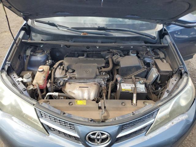 JTMWFREV9ED042023 - 2014 TOYOTA RAV4 XLE GRAY photo 11