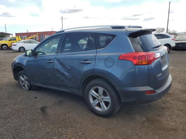 JTMWFREV9ED042023 - 2014 TOYOTA RAV4 XLE GRAY photo 2