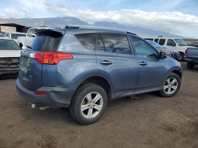 JTMWFREV9ED042023 - 2014 TOYOTA RAV4 XLE GRAY photo 3