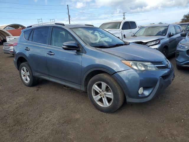 JTMWFREV9ED042023 - 2014 TOYOTA RAV4 XLE GRAY photo 4