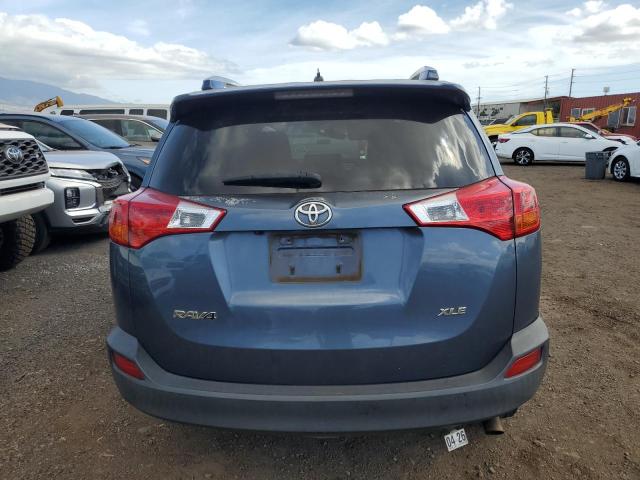 JTMWFREV9ED042023 - 2014 TOYOTA RAV4 XLE GRAY photo 6