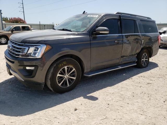 1FMJK1HT4JEA39046 - 2018 FORD EXPEDITION MAX XLT CHARCOAL photo 1