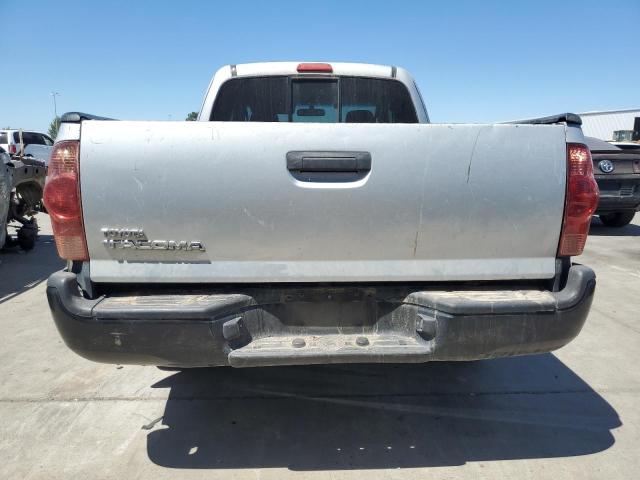 5TETX22N95Z118438 - 2005 TOYOTA TACOMA ACCESS CAB ვერცხლისფერი ფოტო 6