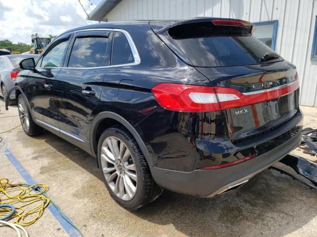 2LMTJ8LP1GBL64289 - 2016 LINCOLN MKX RESERVE BLACK photo 2
