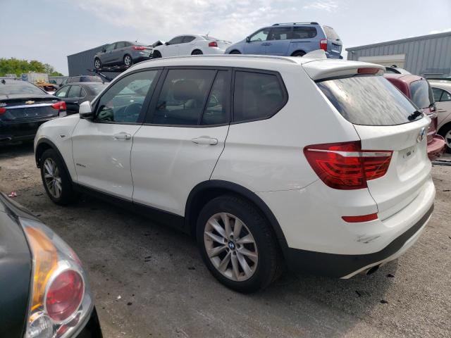 5UXWY3C54F0E95471 - 2015 BMW X3 XDRIVE28D WHITE photo 2