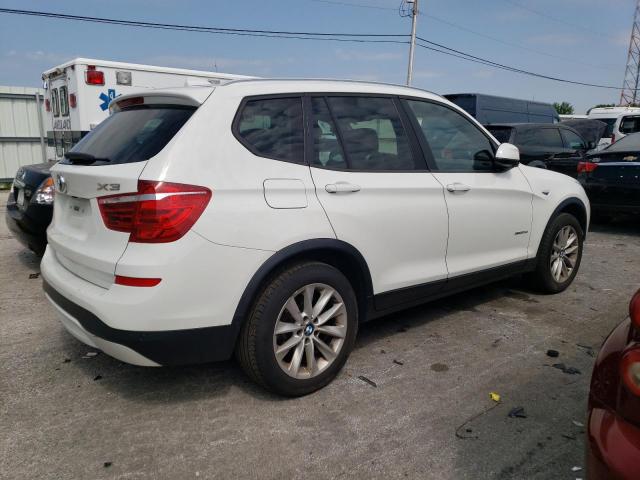 5UXWY3C54F0E95471 - 2015 BMW X3 XDRIVE28D WHITE photo 3