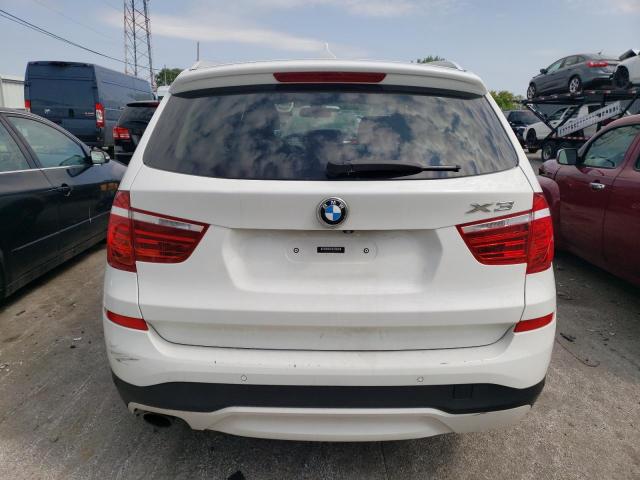 5UXWY3C54F0E95471 - 2015 BMW X3 XDRIVE28D WHITE photo 6