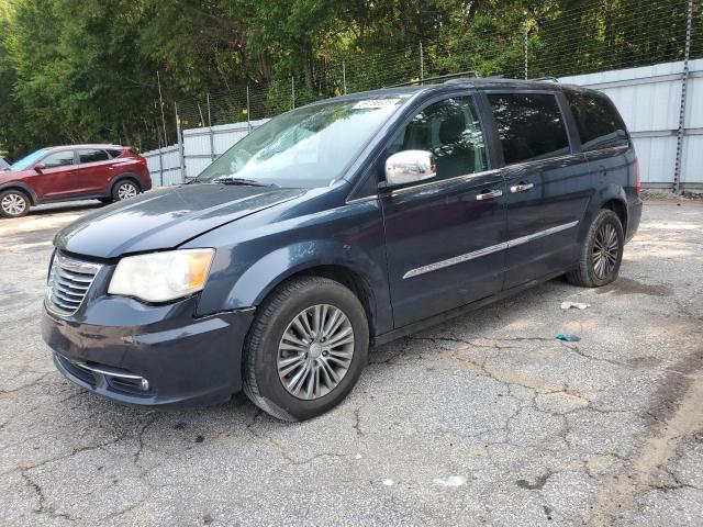 2C4RC1CG3DR780021 - 2013 CHRYSLER TOWN & COU TOURING L BLACK photo 1