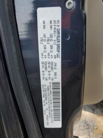 2C4RC1CG3DR780021 - 2013 CHRYSLER TOWN & COU TOURING L BLACK photo 13