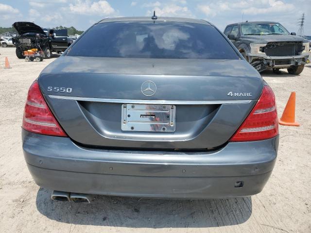 WDDNG86X97A127702 - 2007 MERCEDES-BENZ S 550 4MATIC GRAY photo 6