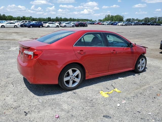 4T1BF1FK6DU689588 - 2013 TOYOTA CAMRY L RED photo 3