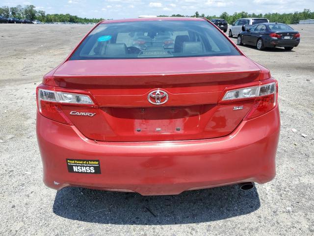 4T1BF1FK6DU689588 - 2013 TOYOTA CAMRY L RED photo 6