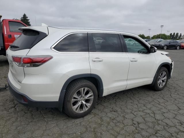 5TDJKRFH9FS094935 - 2015 TOYOTA HIGHLANDER XLE WHITE photo 3