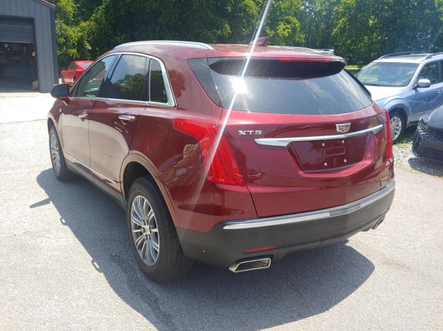 1GYKNBRSXHZ164335 - 2017 CADILLAC XT5 LUXURY RED photo 3