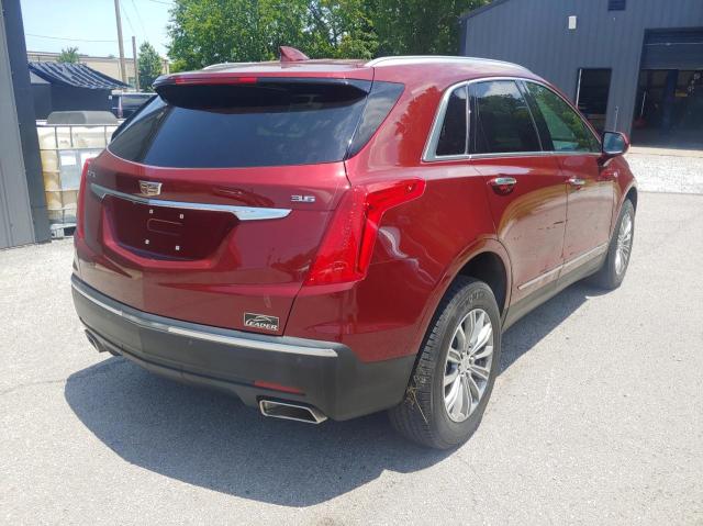 1GYKNBRSXHZ164335 - 2017 CADILLAC XT5 LUXURY RED photo 4