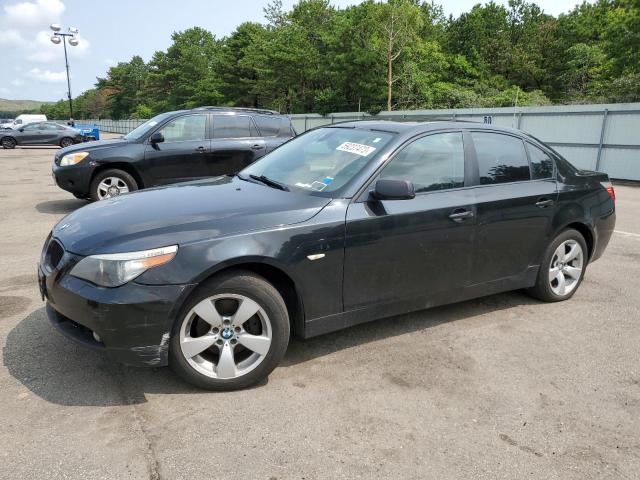 WBANF73517CU27357 - 2007 BMW 5 SERIES XI BLACK photo 1