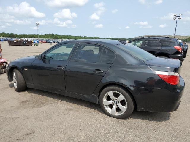 WBANF73517CU27357 - 2007 BMW 5 SERIES XI BLACK photo 2